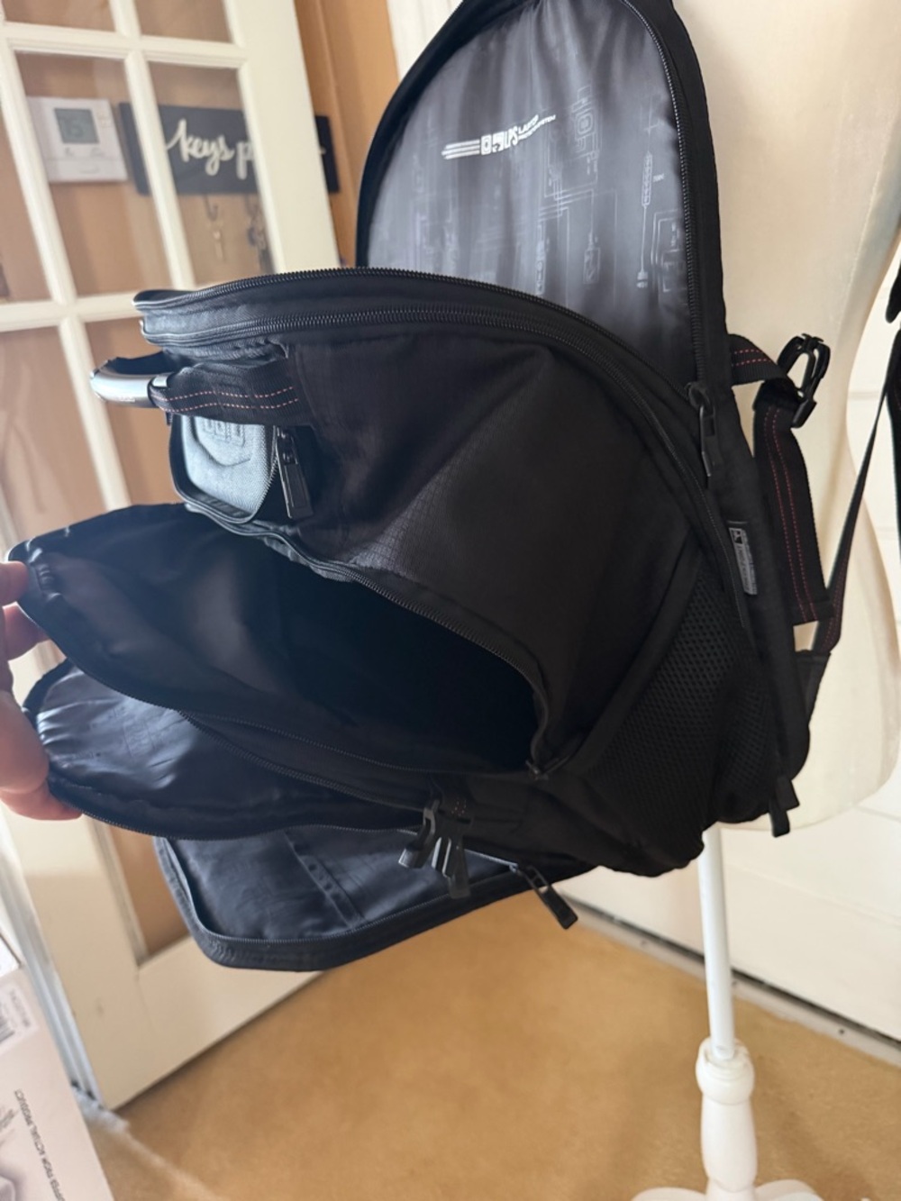 OGIO Black Backpack with Red Accents - Picture 14 of 16